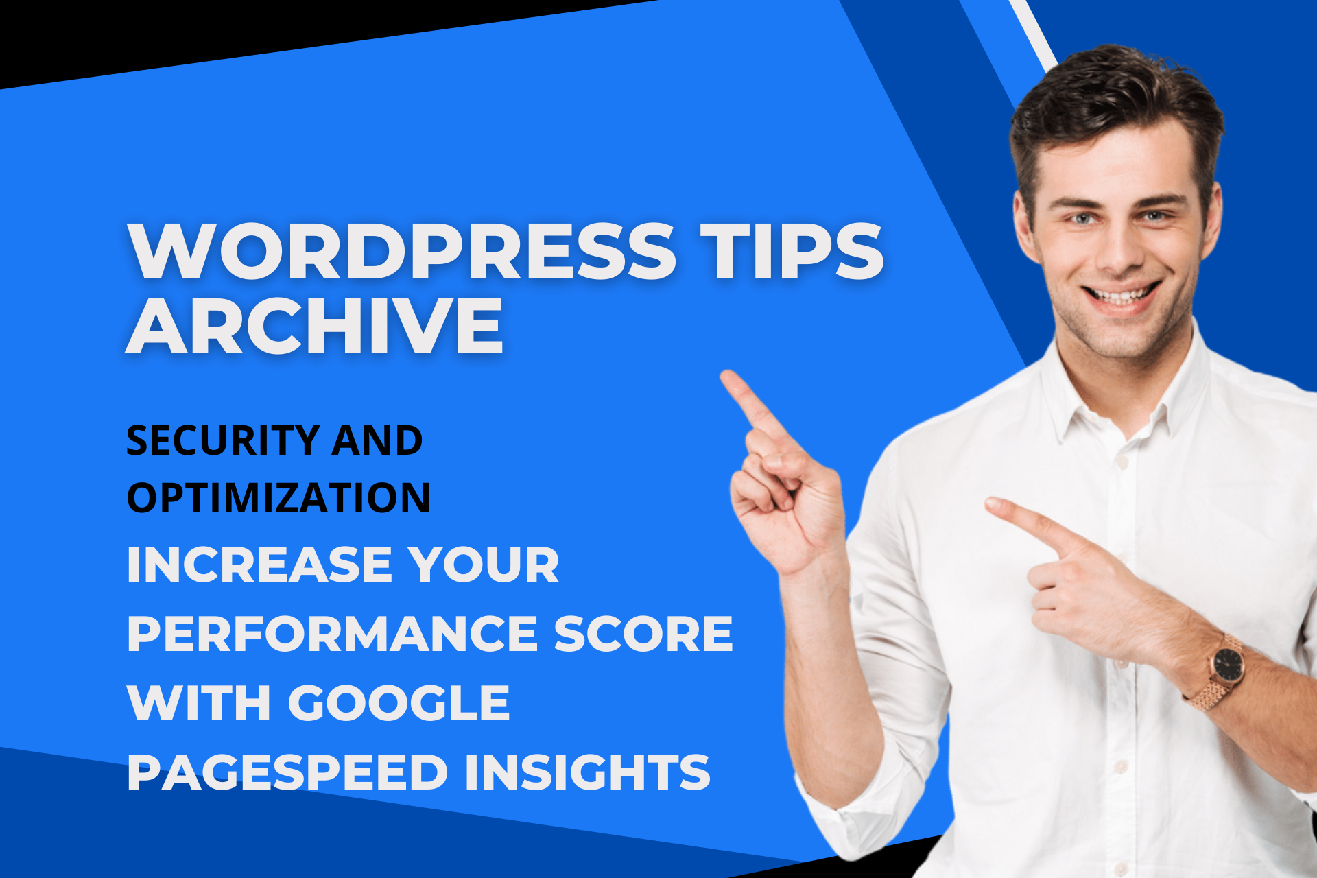 Increase your performance score with Google Pagespeed Insights