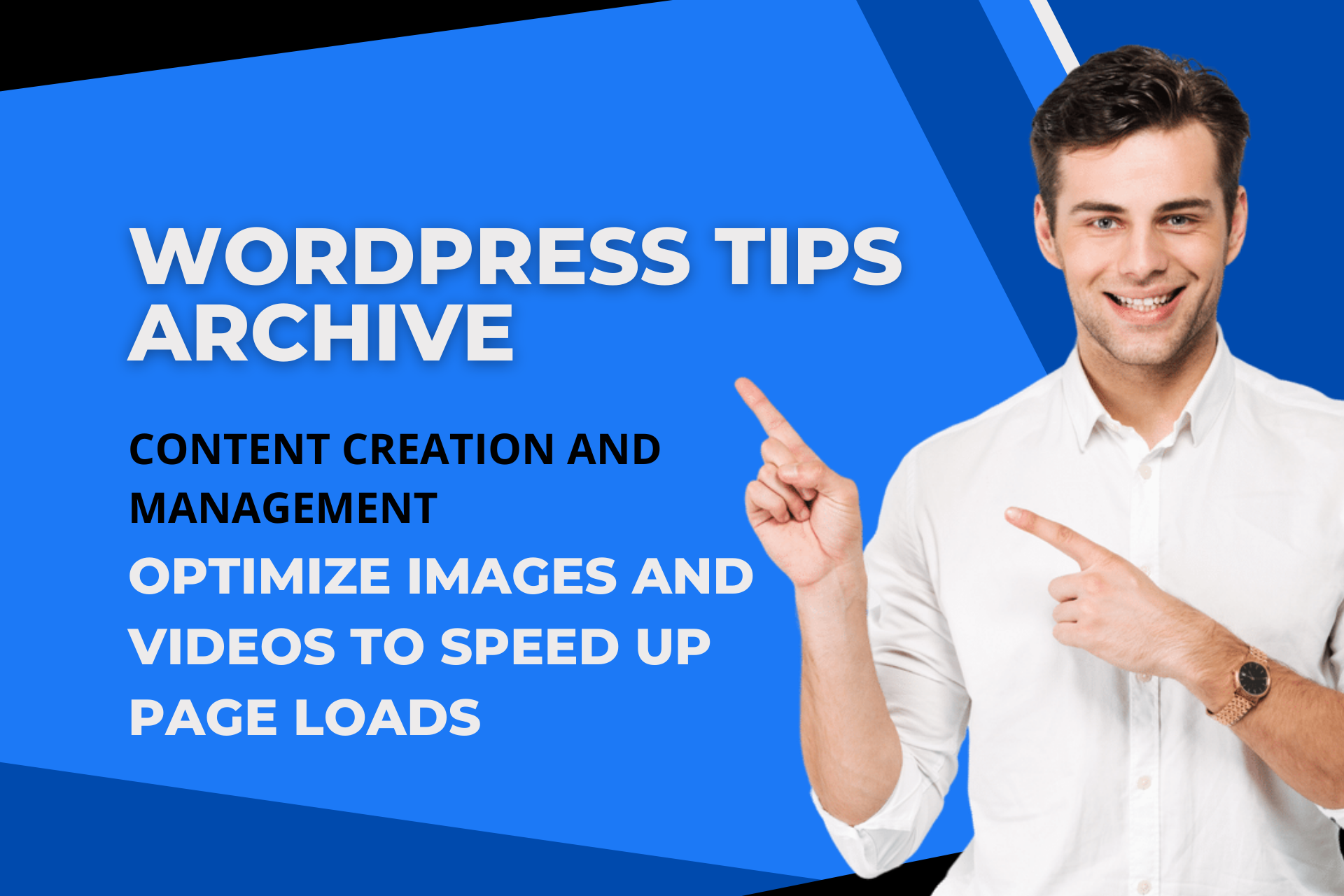 Optimize images and videos to speed up page loads