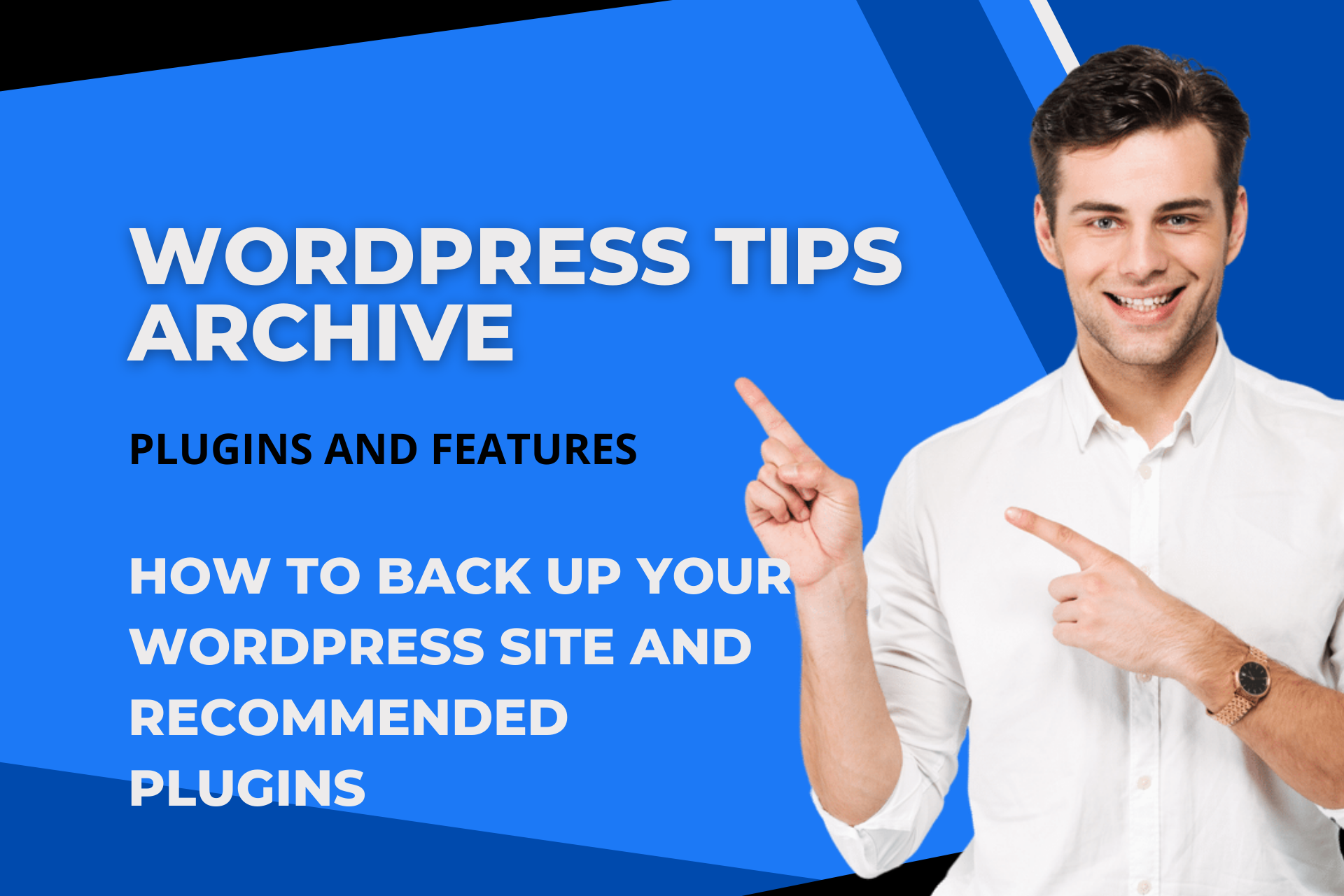 How to back up your WordPress site and recommended plugins